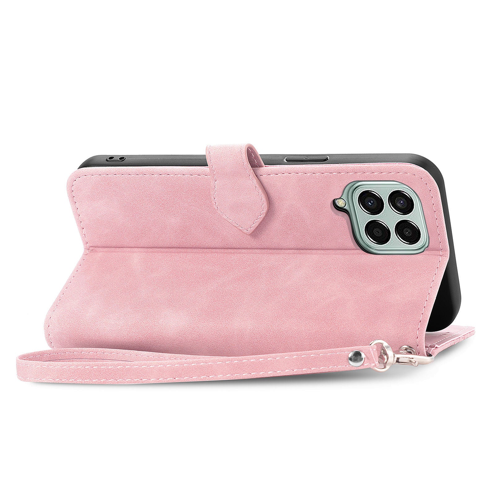 Cell Phone Cover For Samsung Galaxy M33 5G (Global Version) Flower Imprinted Pattern PU Leather Zipper Pocket Anti-fall Protective Phone Wallet Case with Stand Cell Phone Cover For Samsung Galaxy M33 5G (Global Version) Flower Imprinted Pattern PU Leather Zipper Pocket Anti-fall Protective Phone Wallet Case with Stand